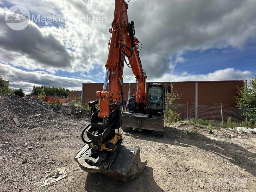 Hitachi ZX 140 W-5B Kolesové rýpadlá