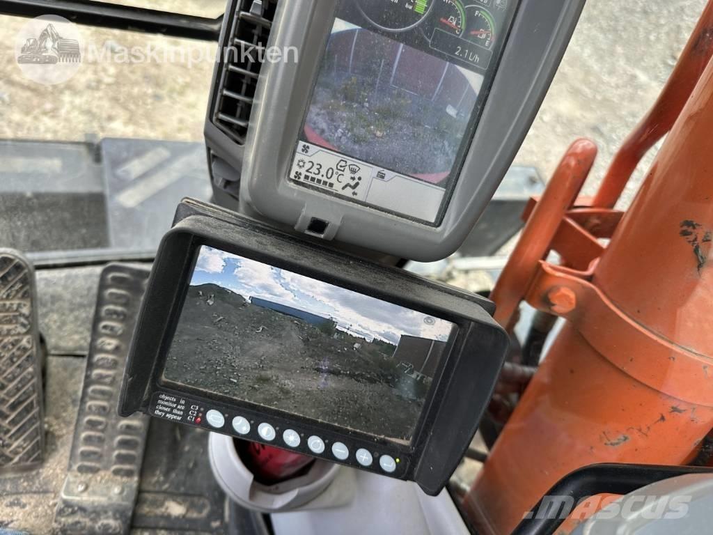 Hitachi ZX 140 W-5B Kolesové rýpadlá