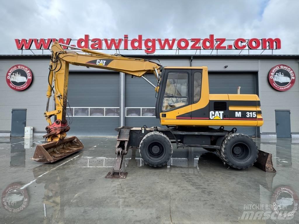 CAT M 315 Kolesové rýpadlá