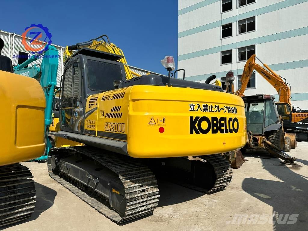 Kobelco SK 200 Pásové rýpadlá