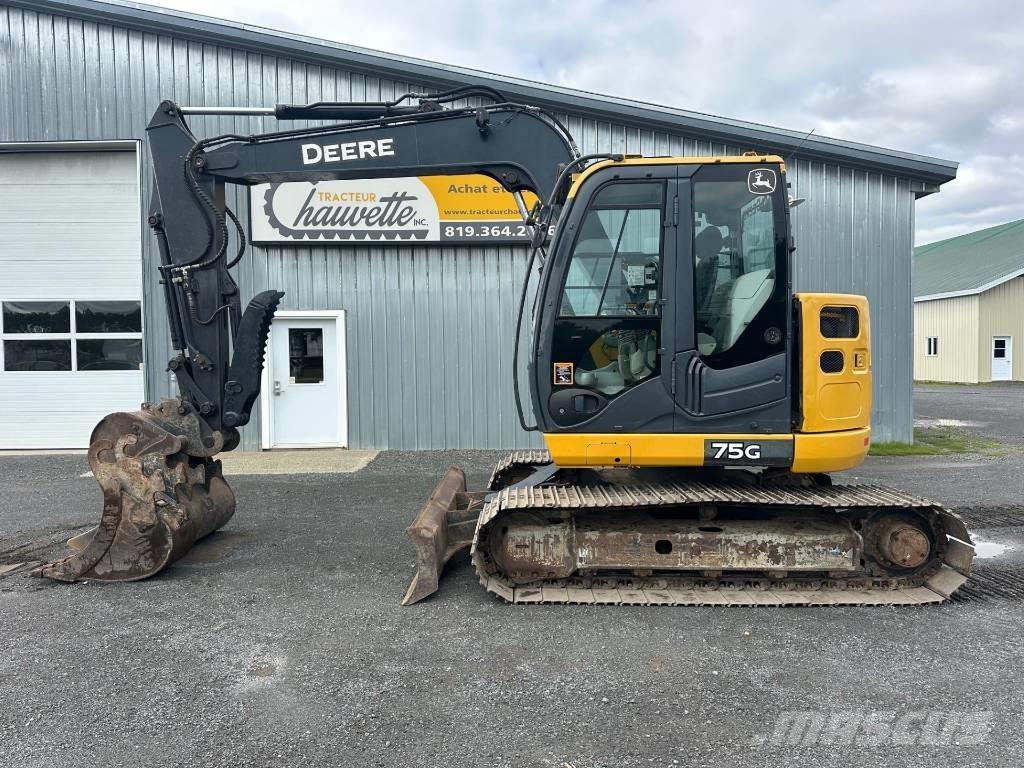 John Deere 75G Pásové rýpadlá