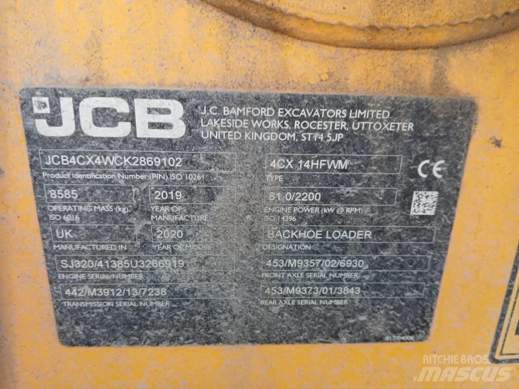 JCB 4 CX Rýpadlo-nakladače