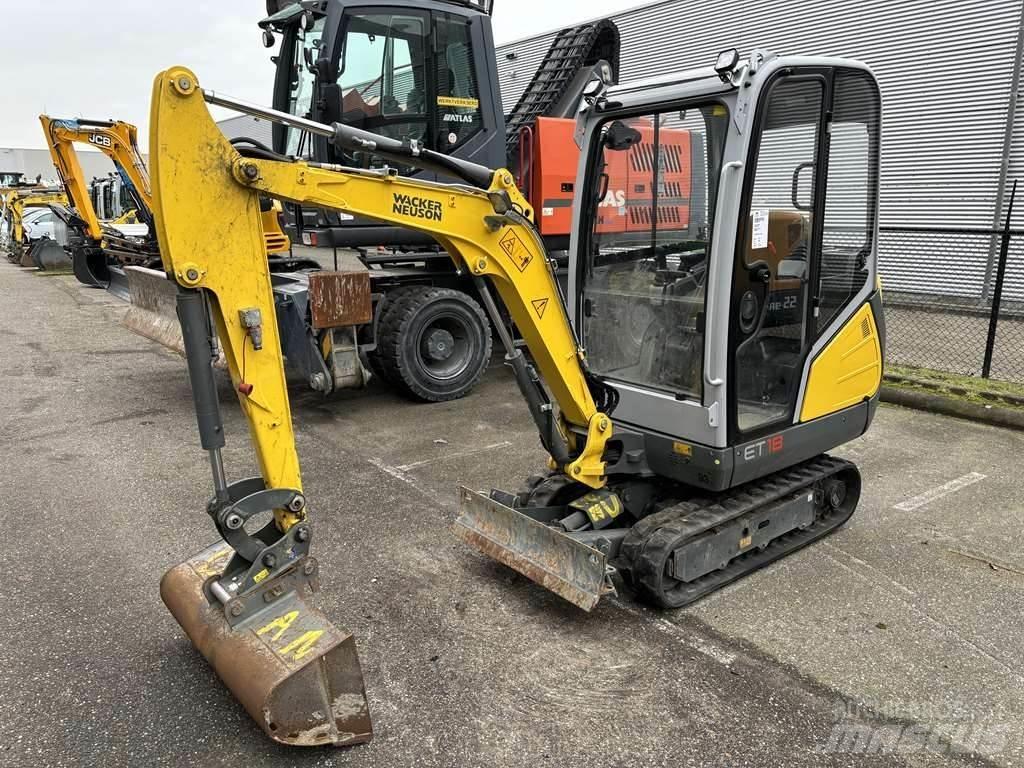 Wacker Neusen ET18 Mini rýpadlá < 7t