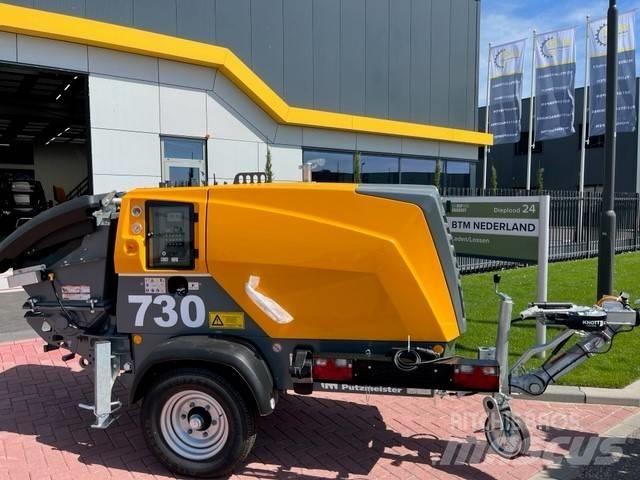 Putzmeister P 730 TD Nákladné autá s čerpadlami betónu