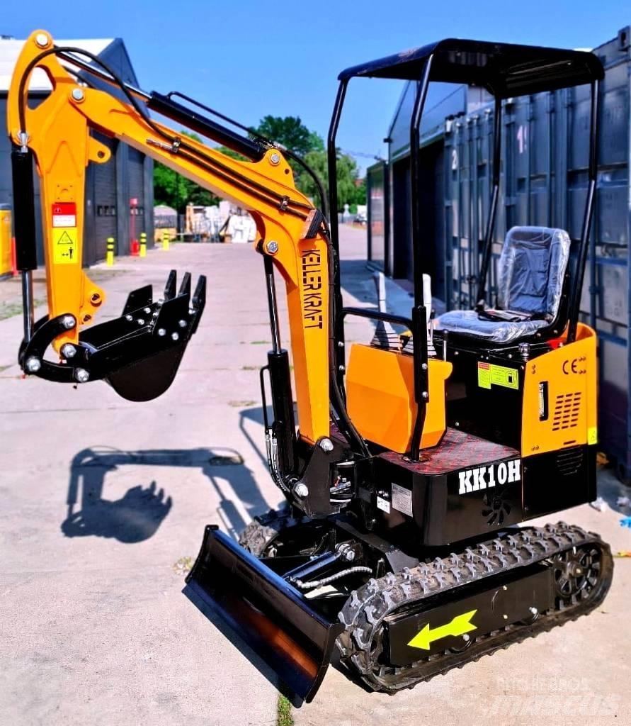 KELLER KRAFT KK10H Mini rýpadlá < 7t