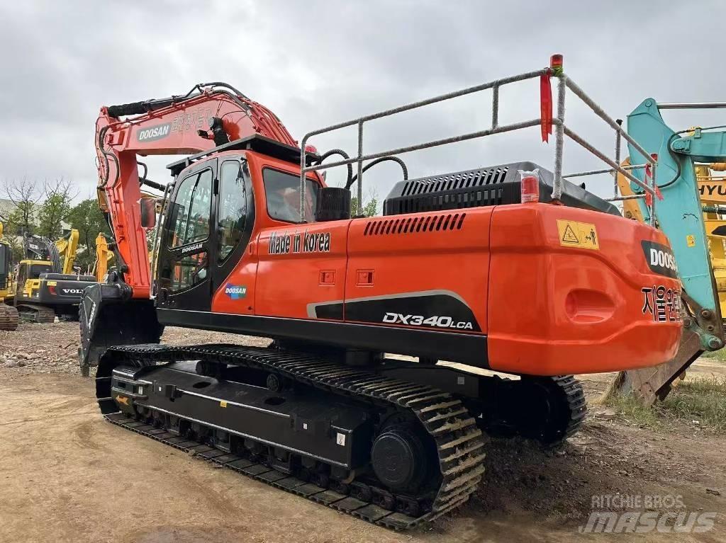 Doosan DX 340 LCA Pásové rýpadlá