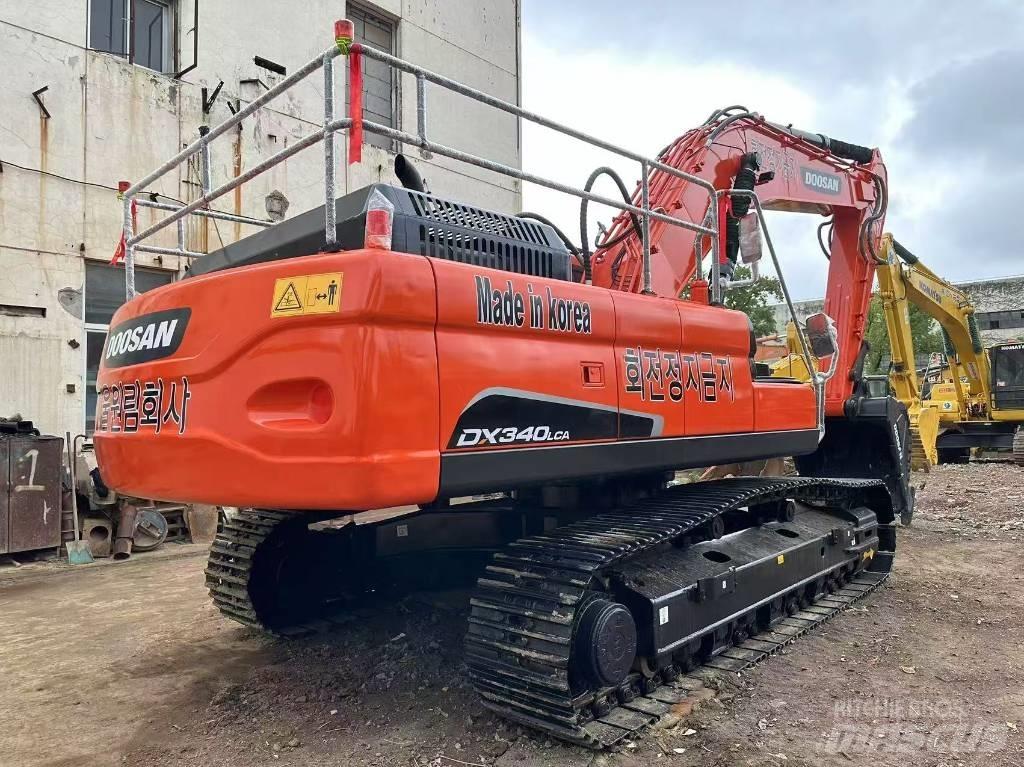 Doosan DX 340 LCA Pásové rýpadlá