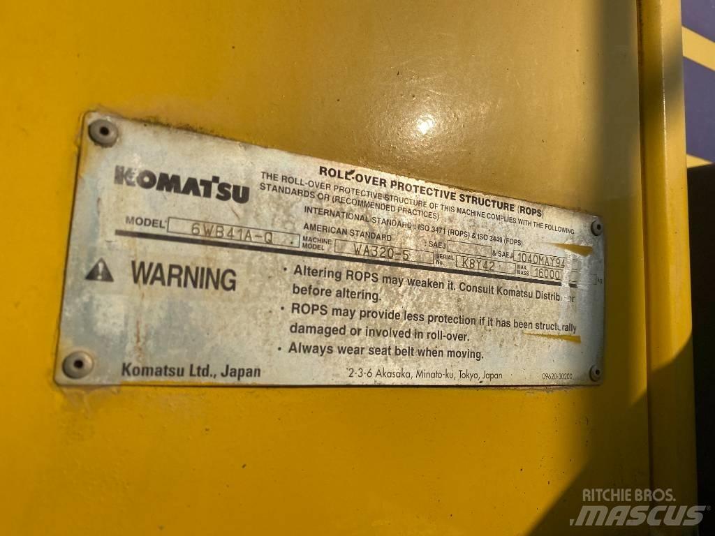 Komatsu WA 320-5 Kolesové nakladače