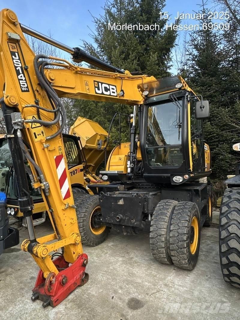 JCB JS145W PLUS Kolesové rýpadlá
