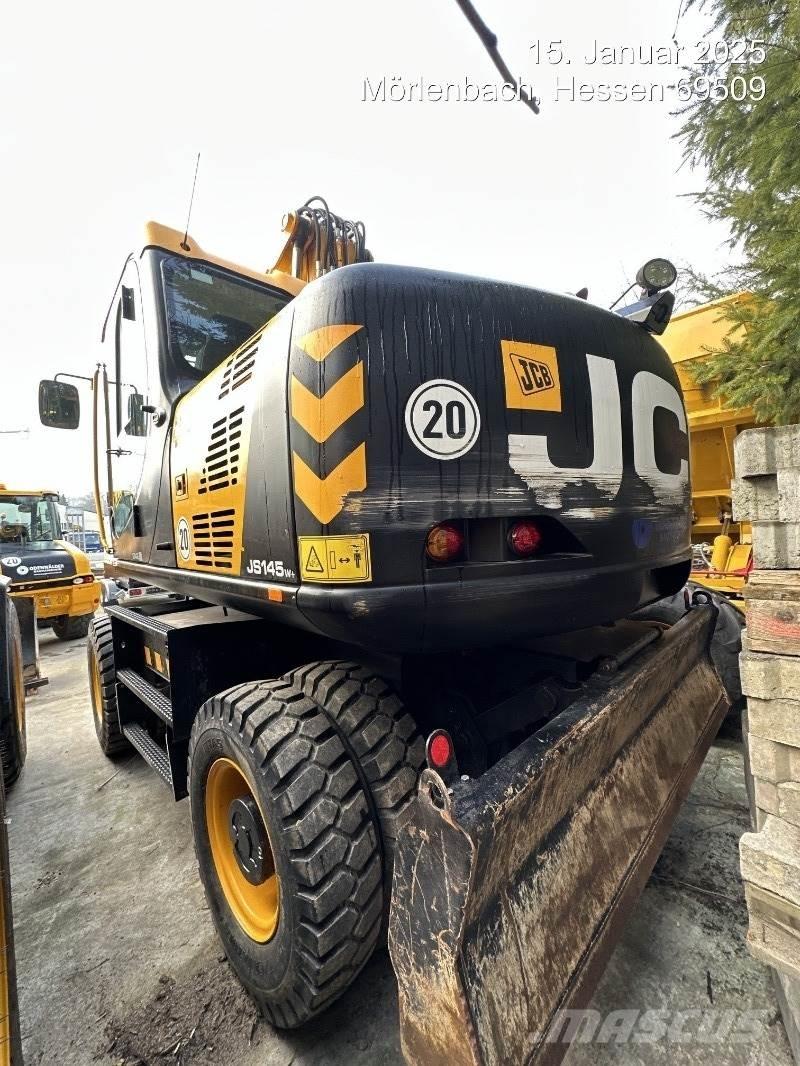 JCB JS145W PLUS Kolesové rýpadlá