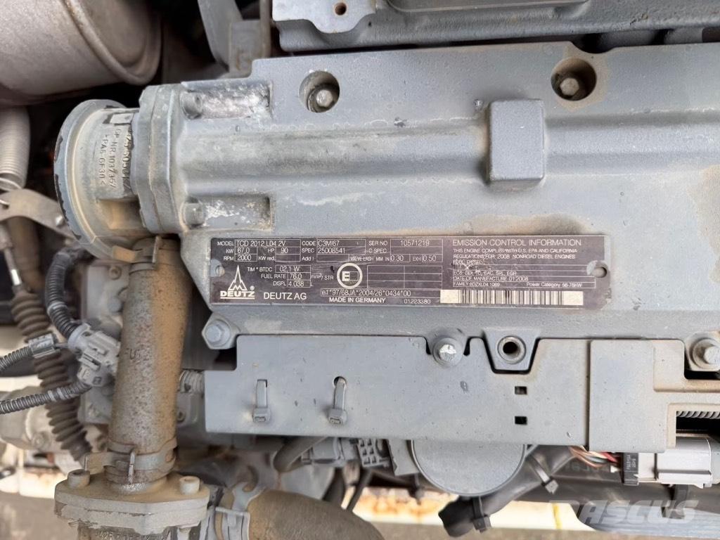 Terex TW 85 Kolesové rýpadlá