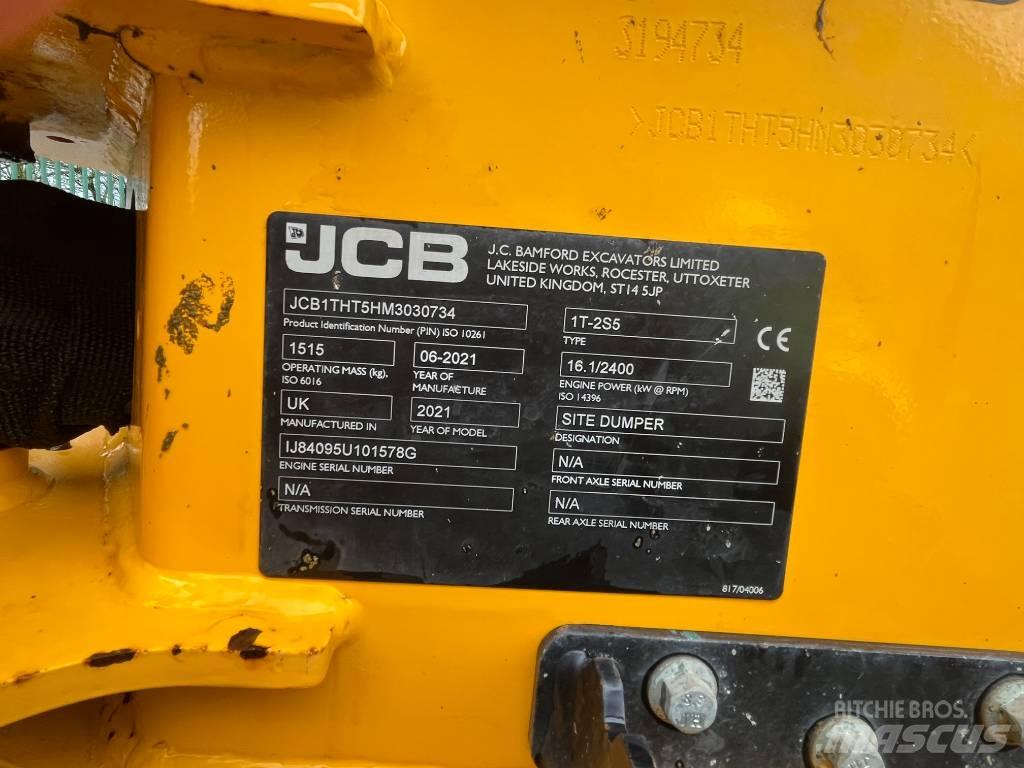 JCB 1T 2S5 Stavebné sklápače