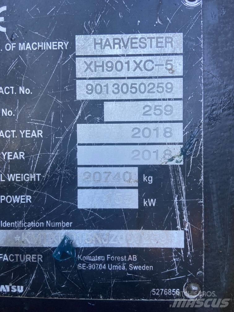 Komatsu 901XC Harvestory