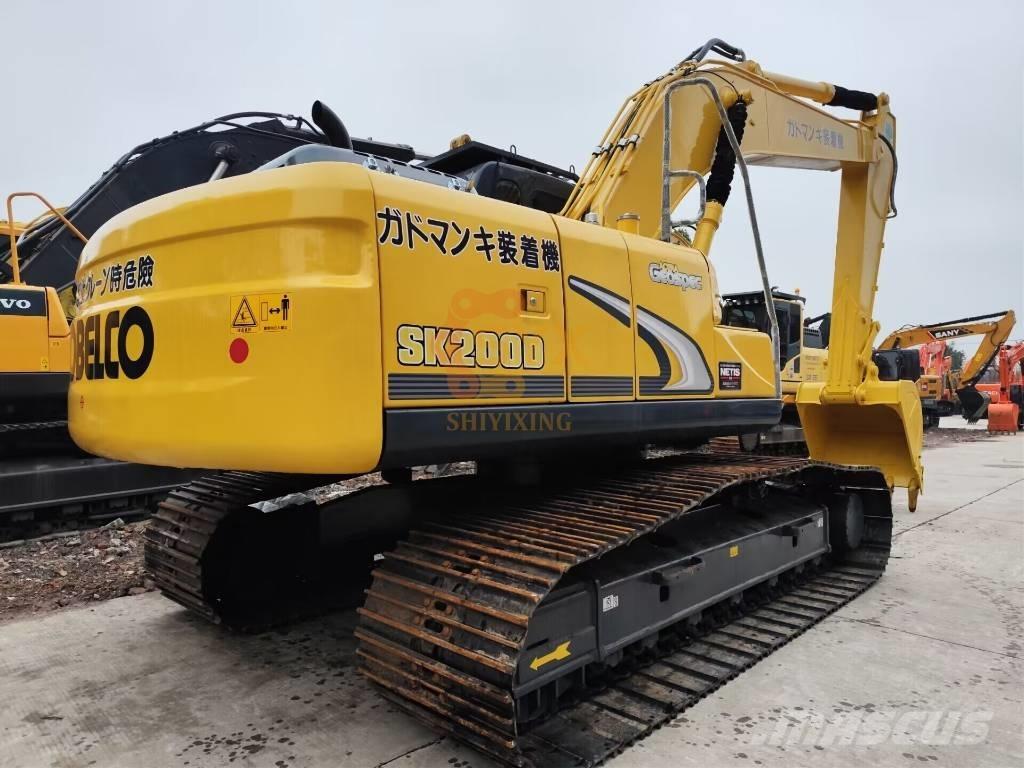 Kobelco SK 200 Pásové rýpadlá
