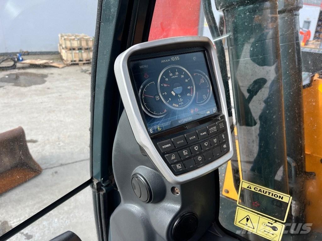 Hyundai HX125LCR Pásové rýpadlá