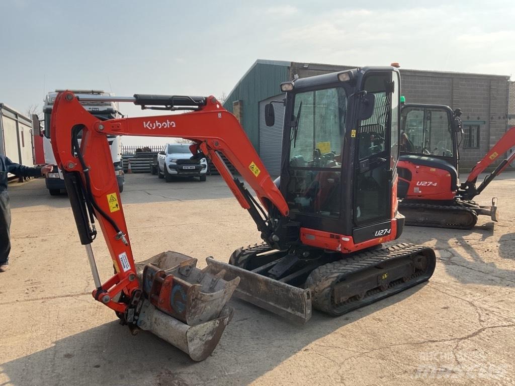 Kubota U27-4 Mini rýpadlá < 7t