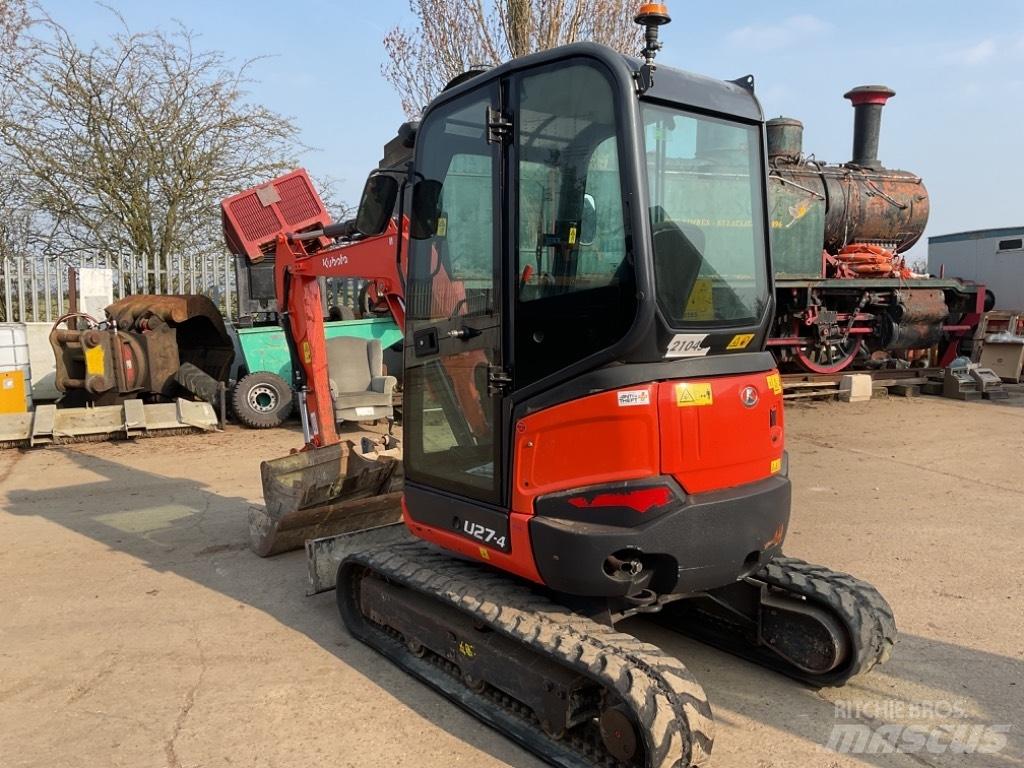 Kubota U27-4 Mini rýpadlá < 7t