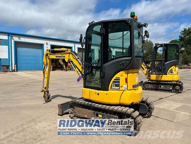 Komatsu PC 26 MR Mini rýpadlá < 7t