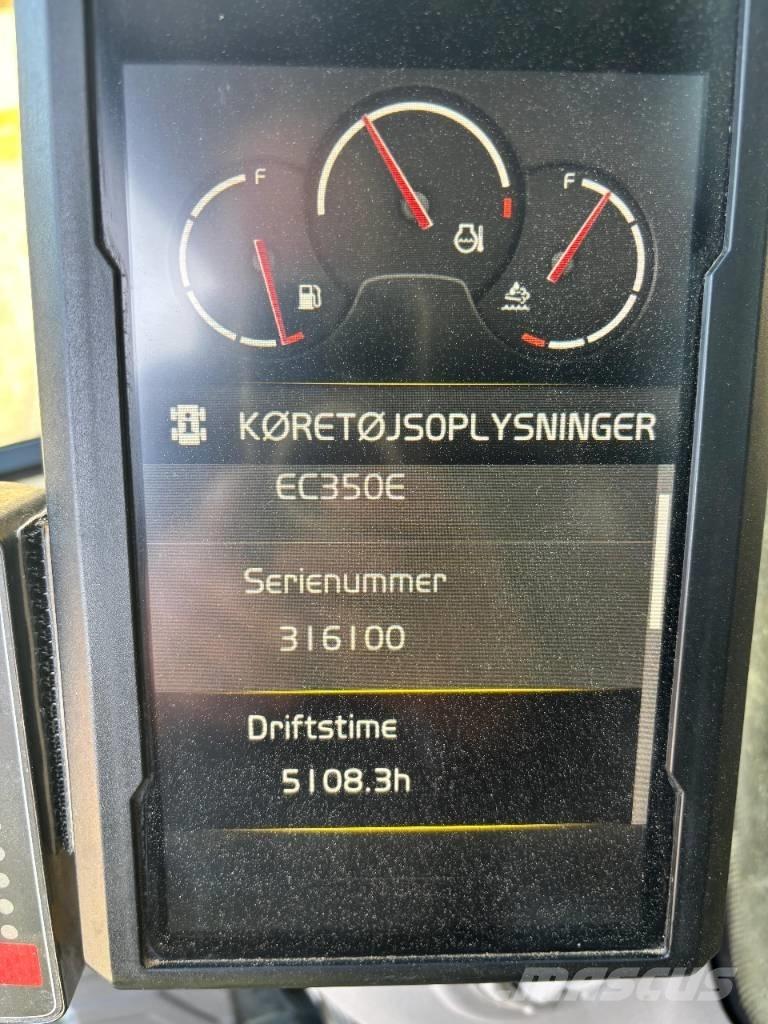 Volvo EC 350 EL Pásové rýpadlá