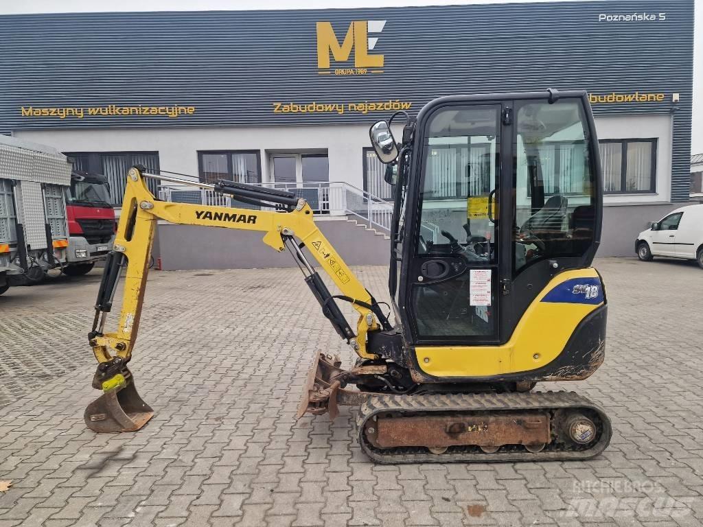 Yanmar SV 18 Mini rýpadlá < 7t
