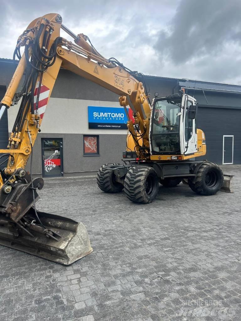 Liebherr 314 Kolesové rýpadlá