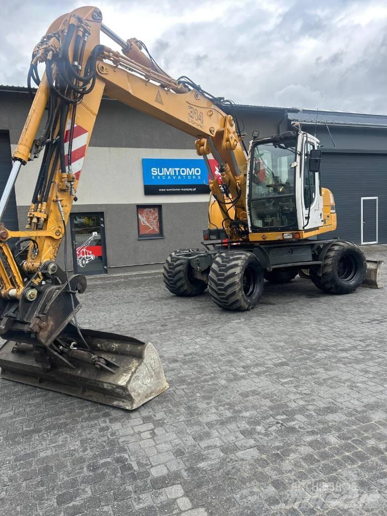 Liebherr 314 Kolesové rýpadlá