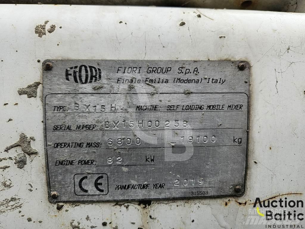 Fiori BX15H Domiešavače betónu