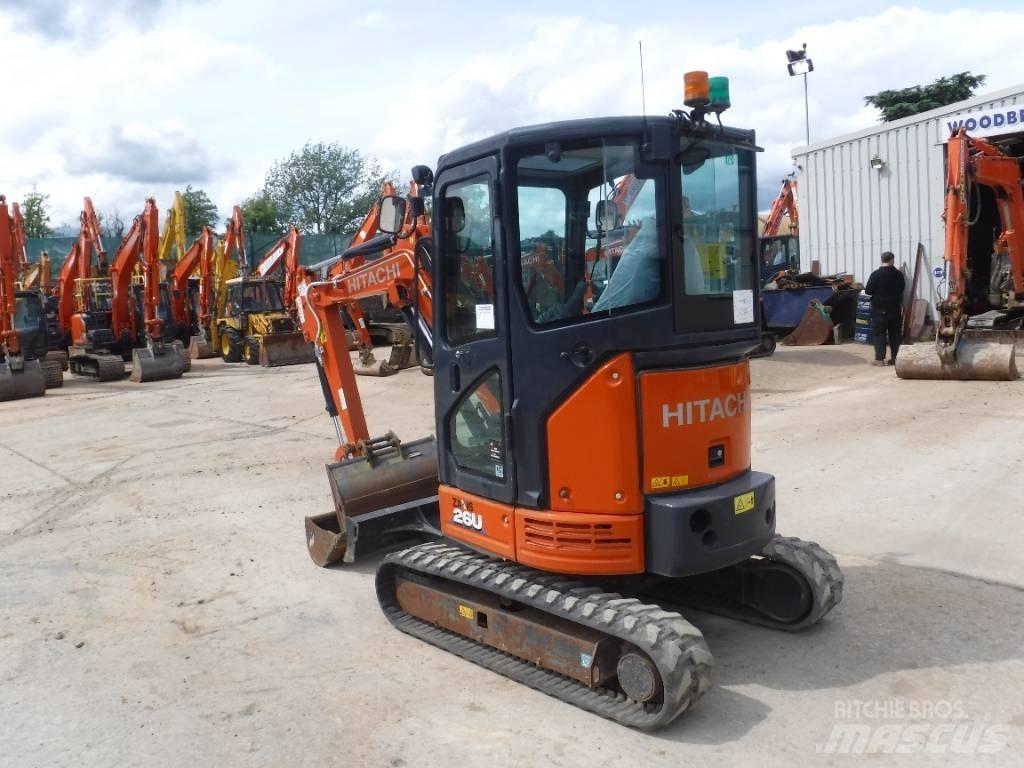 Hitachi ZX 26 U-6 Mini rýpadlá < 7t
