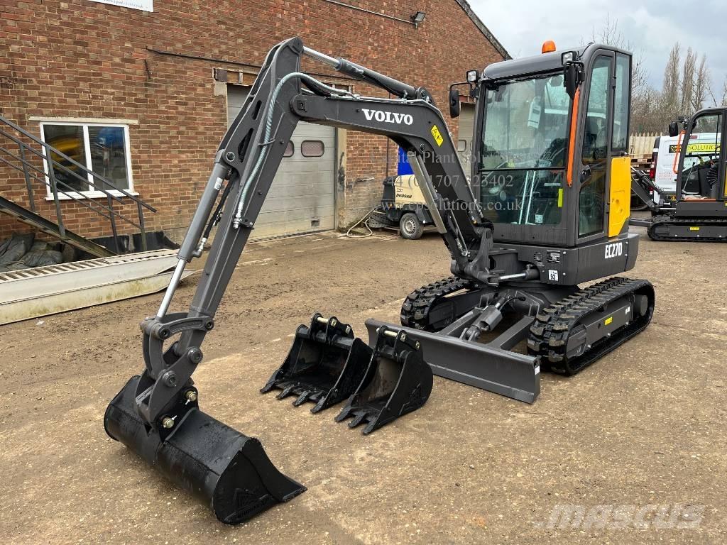 Volvo EC 27 D Mini rýpadlá < 7t