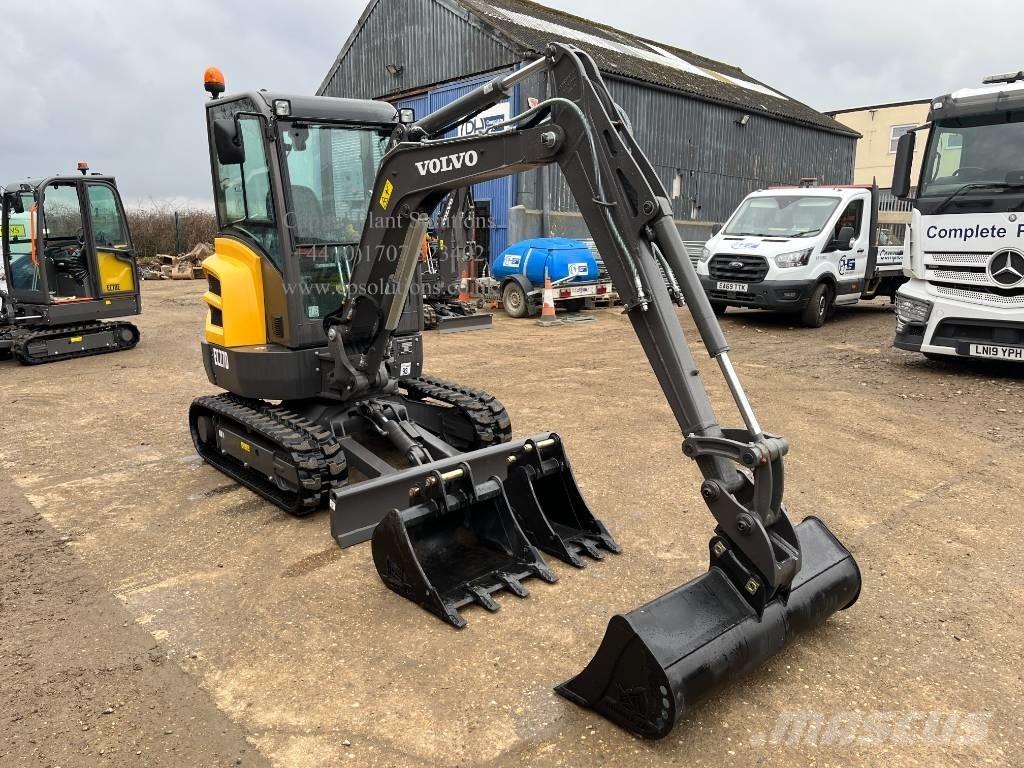 Volvo EC 27 D Mini rýpadlá < 7t