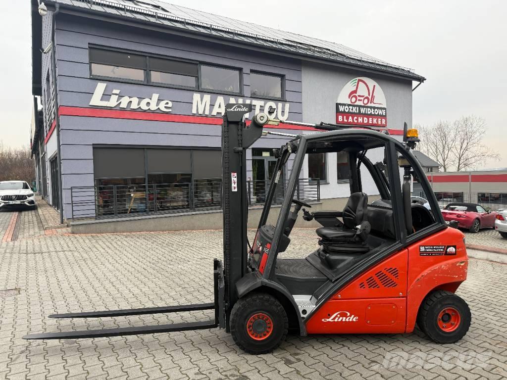 Linde H25T-01 LPG vozíky