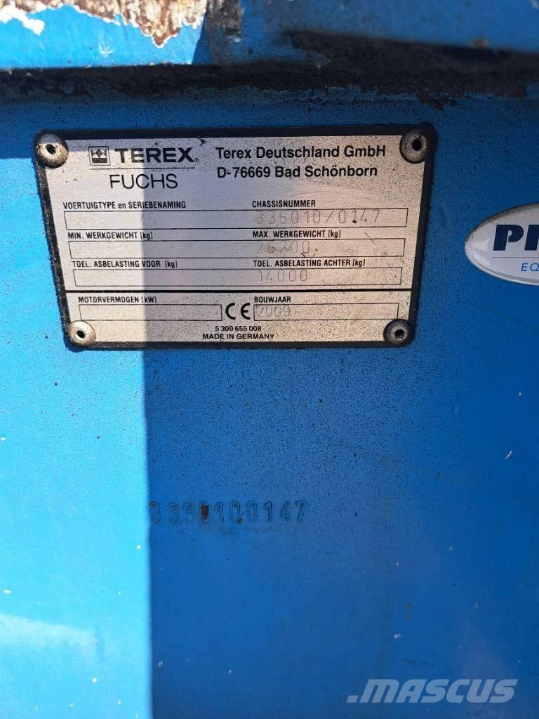 Fuchs MHL 335 Stroje pre manipuláciu s odpadom