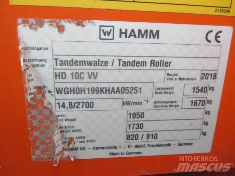Hamm HD 10 C VV Tandemové valce