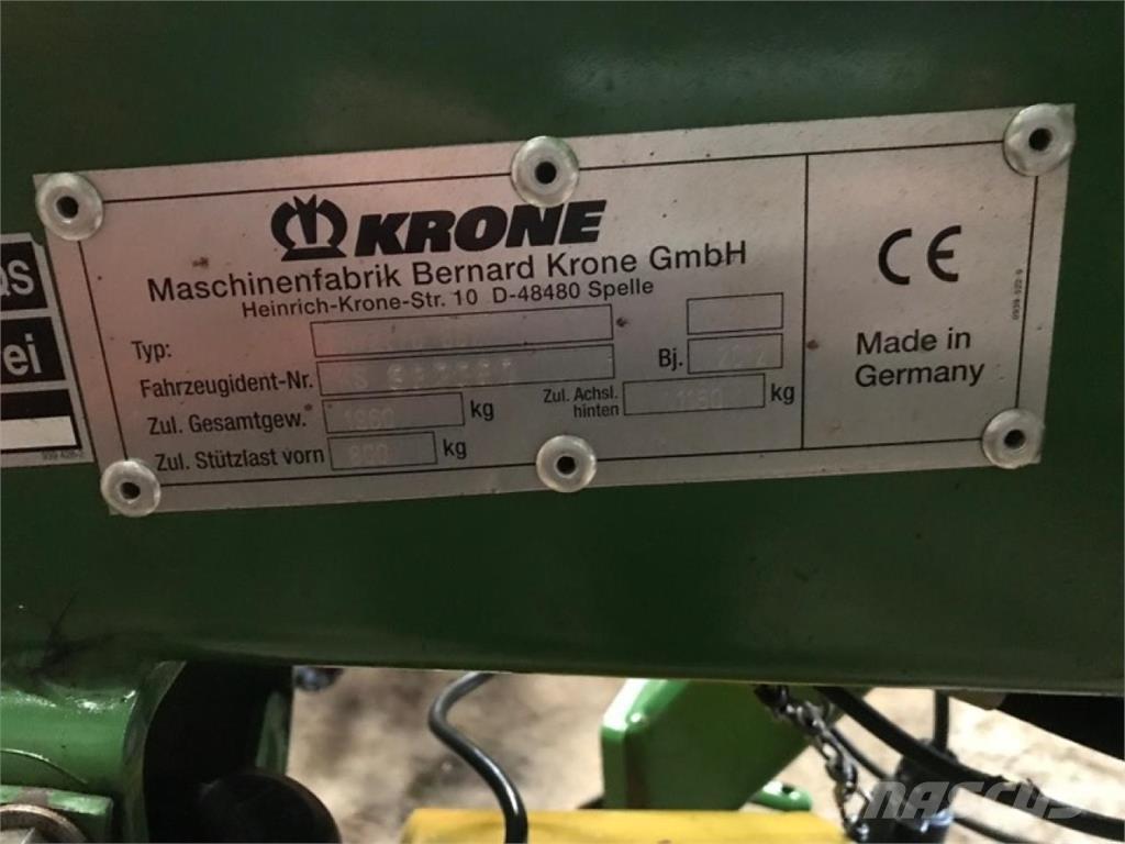 Krone Swadro 807 Riadkovače
