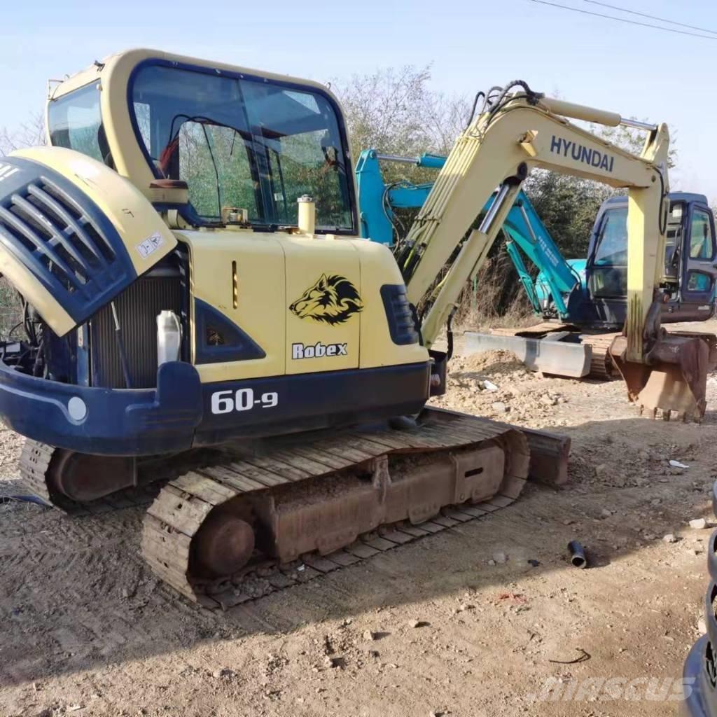 Hyundai R60-9 Mini rýpadlá < 7t