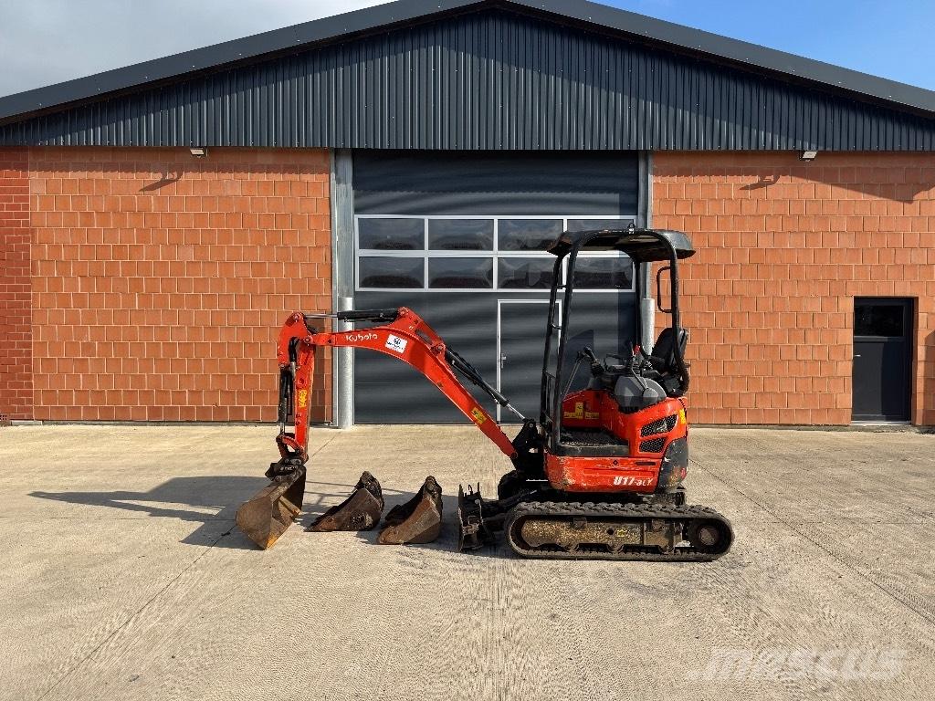 Kubota U 17-3 Mini rýpadlá < 7t
