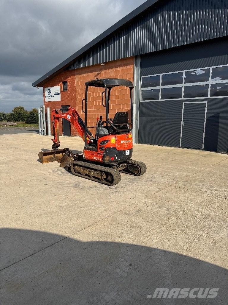 Kubota U 17-3 Mini rýpadlá < 7t