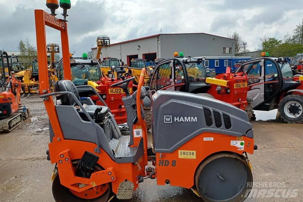 Hamm HD 8 VV Tandemové valce