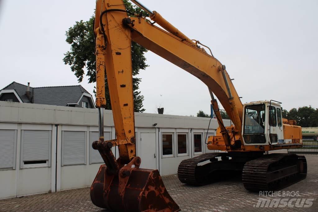 Hyundai Robex 420 Pásové rýpadlá