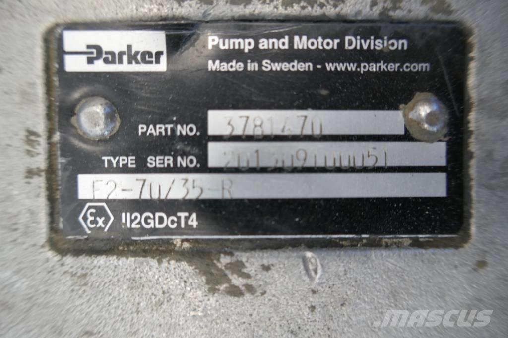 Parker F2 Hydraulika