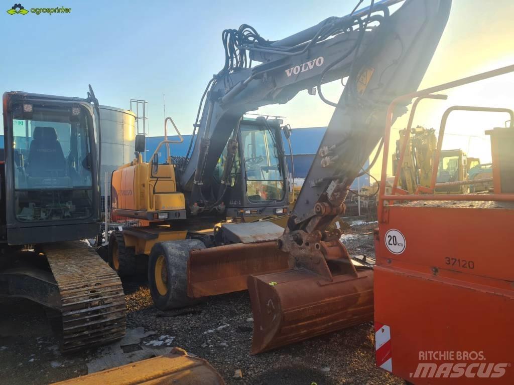 Volvo EW 140 C Kolesové rýpadlá