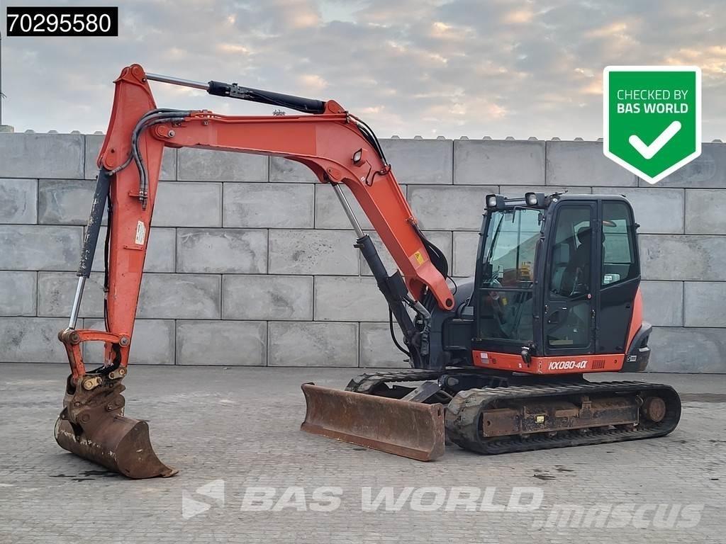 Kubota KX080-4a Mini rýpadlá < 7t