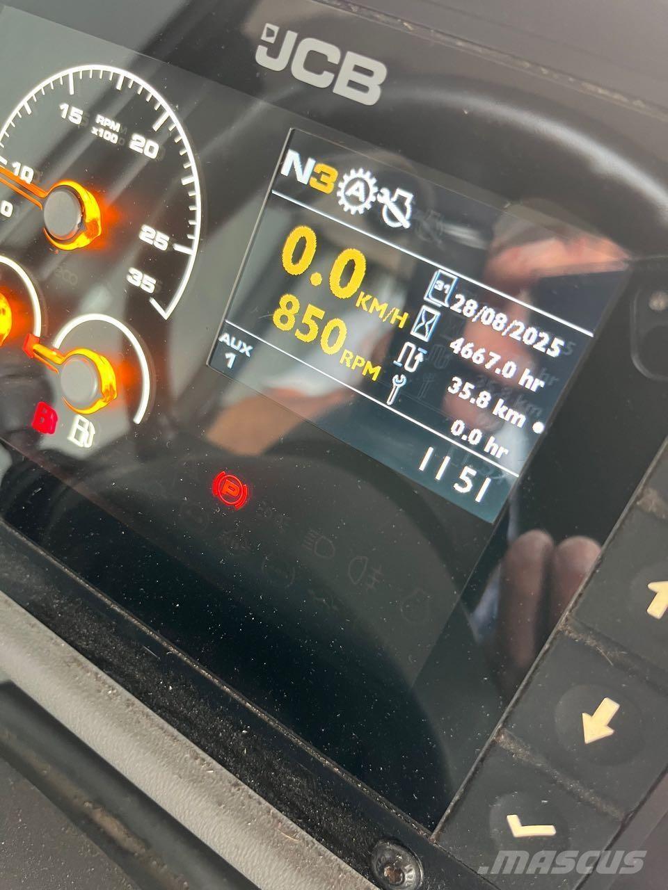 JCB TM 320 Agri Kolesové nakladače