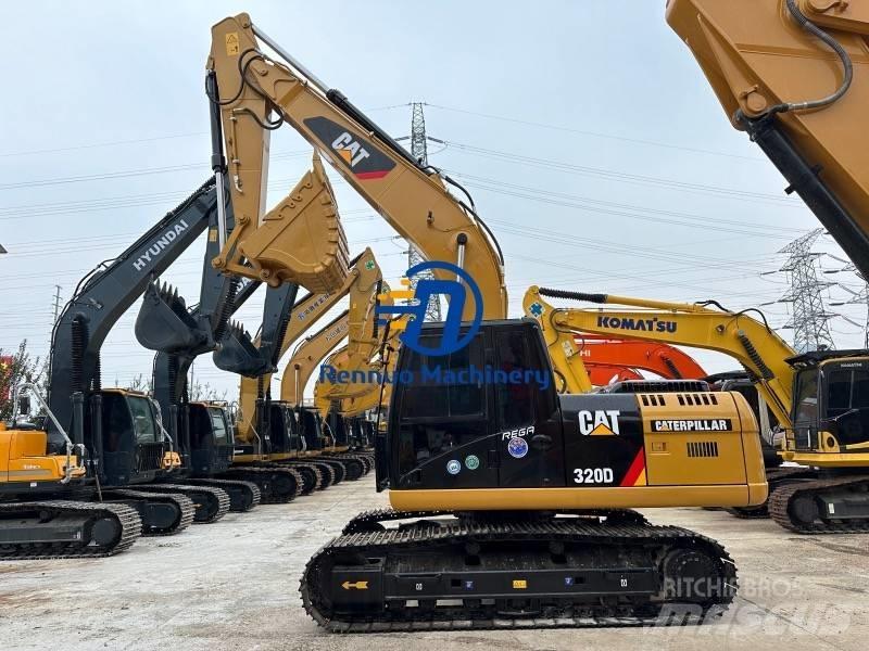 CAT 320D Pásové rýpadlá