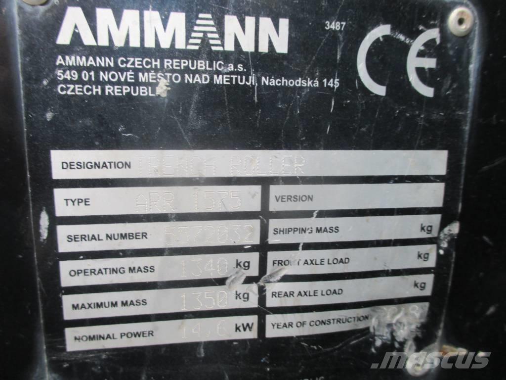 Ammann ARR 1575 Tandemové valce