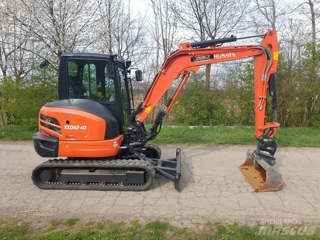 Kubota KX 042-4A Mini rýpadlá < 7t