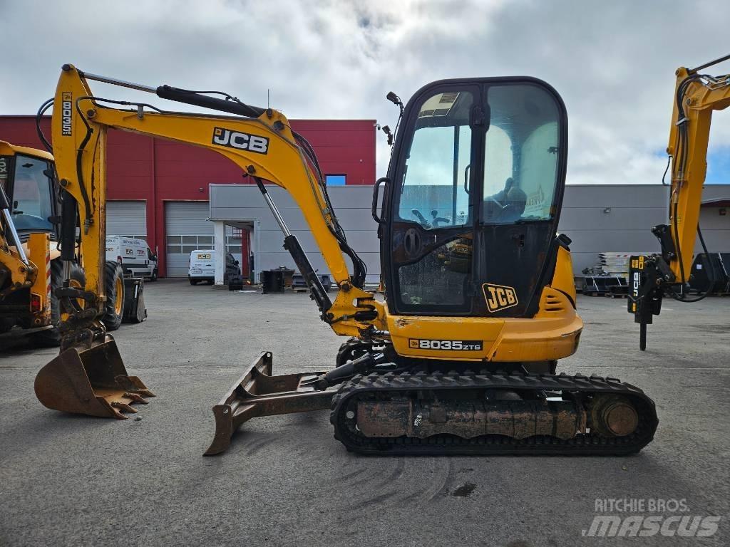 JCB 8035 Mini rýpadlá < 7t