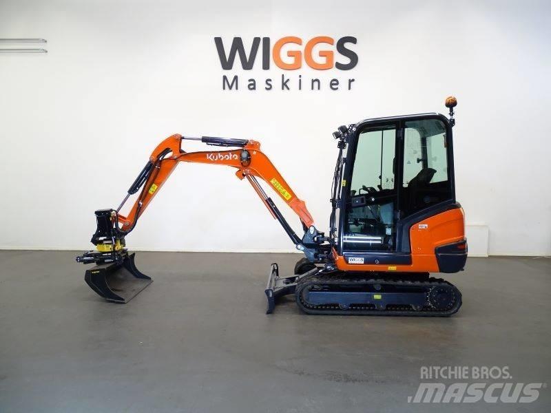 Kubota KX 027-4 Mini rýpadlá < 7t