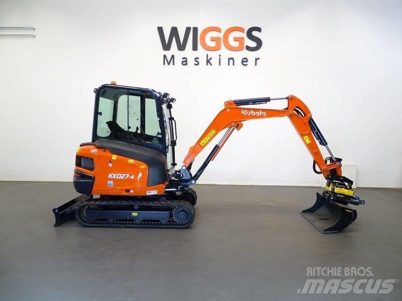 Kubota KX 027-4 Mini rýpadlá < 7t