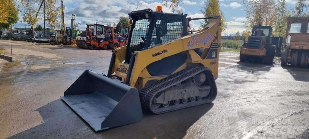 Komatsu CK 35-1 Šmykom riadené nakladače